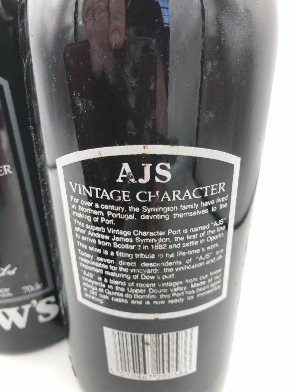 2 X Dow's Andrew James Symington Tribute Vintage Character Port 