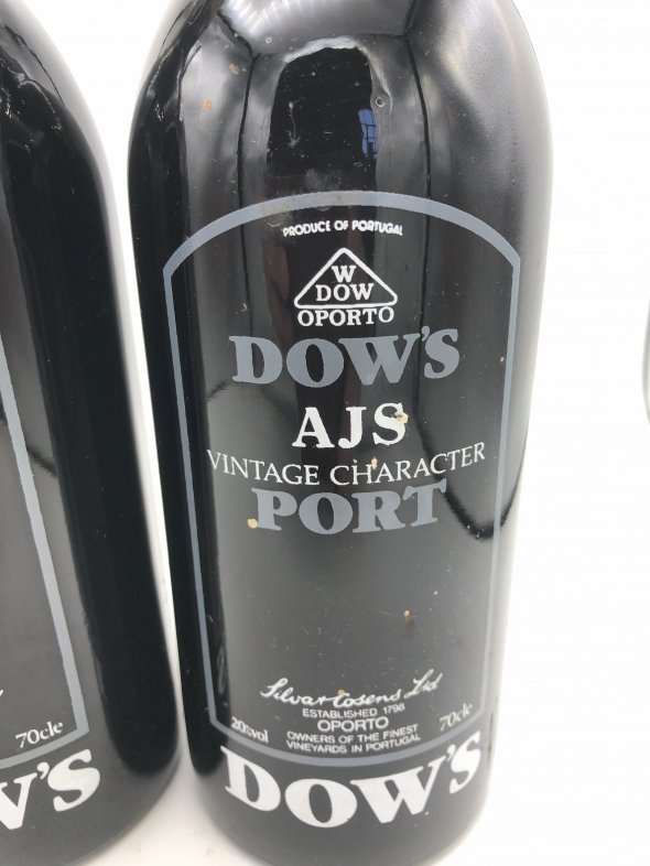 2 X Dow's Andrew James Symington Tribute Vintage Character Port 