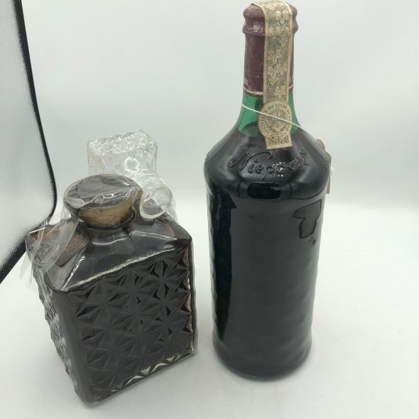 2 X Aged Ports Niepoort 20 Year old Port  & Taylors Special Ruby Decanter 1970's ?