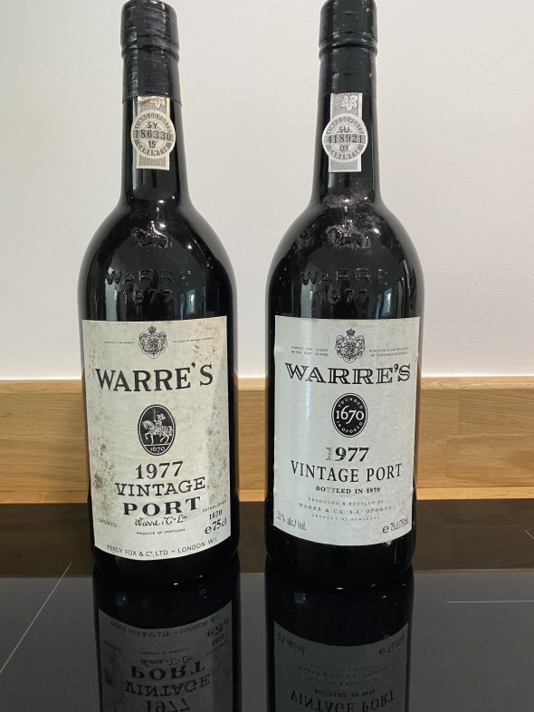 Warres vintage Port
