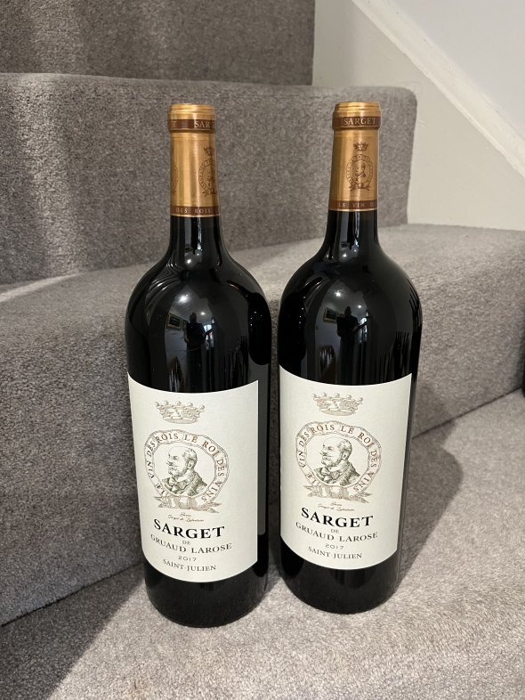 2017 (2 x Magnums) Sarget de Gruaud Larose, Saint-Julien