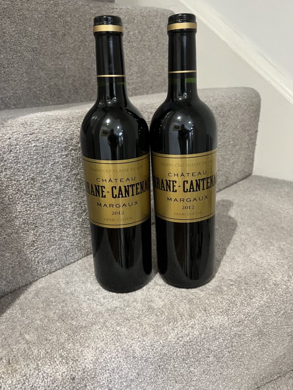 2012 (2 bottles) Chateau Brane-Cantenac 2eme Cru Classe, Margaux