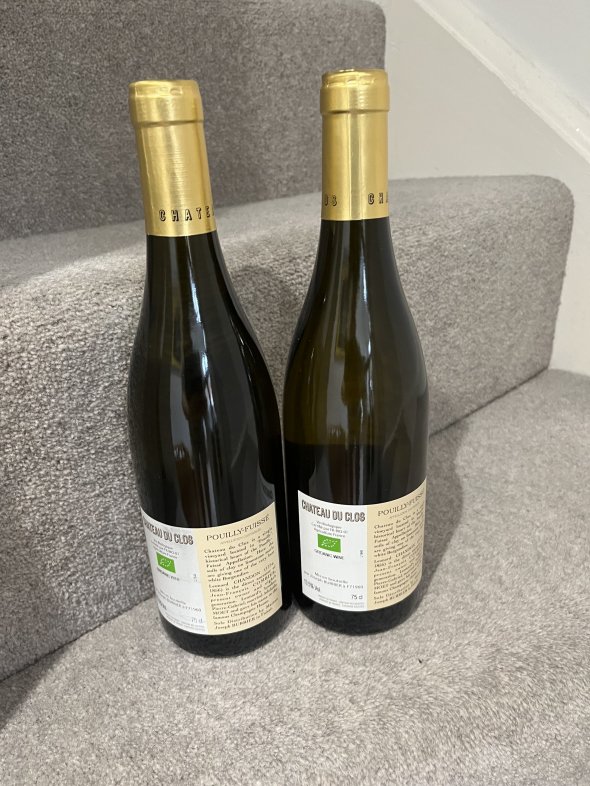 2018 (2 bottles) Chateau Clos, Pouilly-Fuisse, Hommage Leonard Chandon