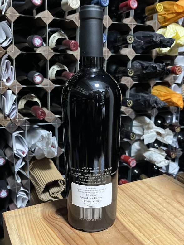 Branson Coach House, Greenock Rare Single Vineyard Shiraz, Barossa Valley