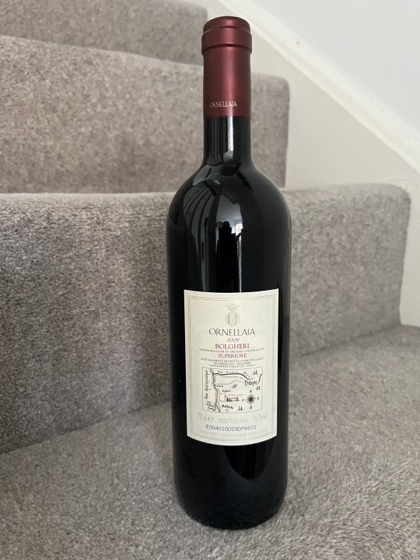 2009 Ornellaia, Bolgheri