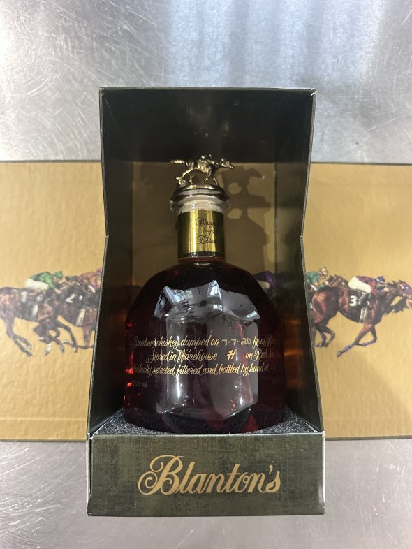 Blantons, Straight Bourbon Whiskey Gold Edition Single Barrel