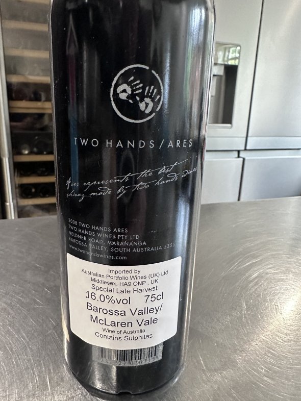 Two Hands, Ares, Barossa Valley