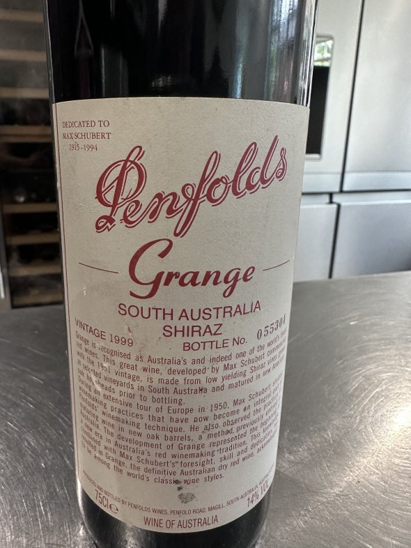 Penfolds, Grange, South Australia