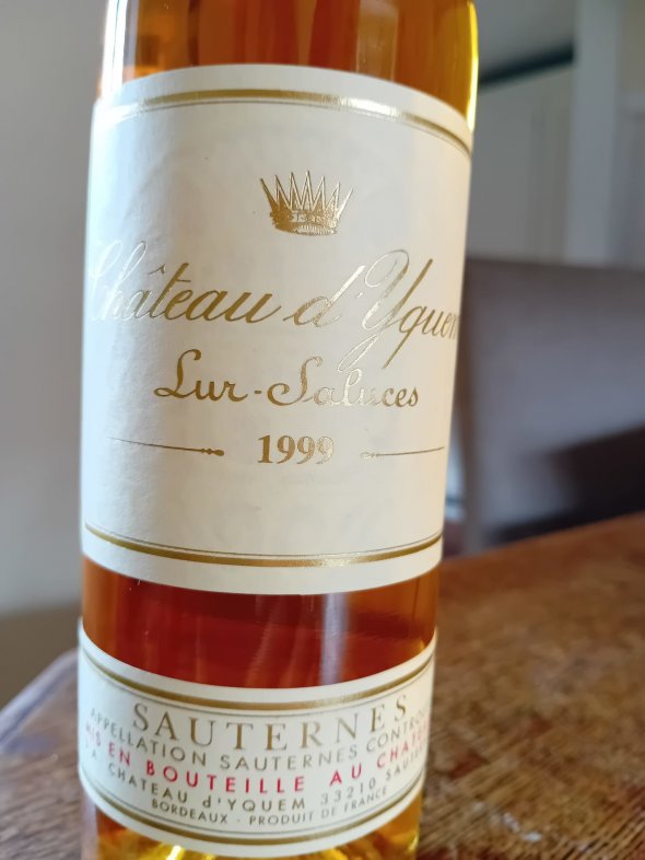 Chateau d Yquem Premier Cru Superieur, Sauternes