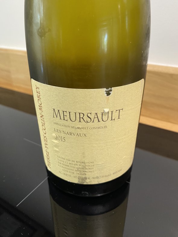 Meursault Les Narvaux Pierre Yves Colin-Morey