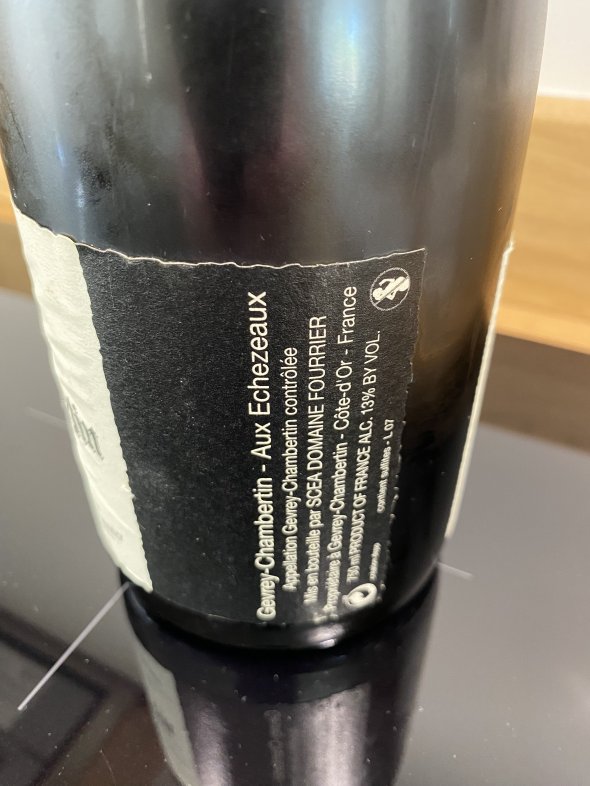 Gevrey Chambertin Aux Echezeaux Vielle Vigne Fourrier 