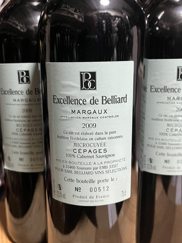Excellence de Belliard, Margaux