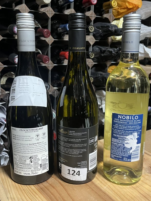 New Zealand Marlborough Sauvignon Blanc threesome 2021 & 2022