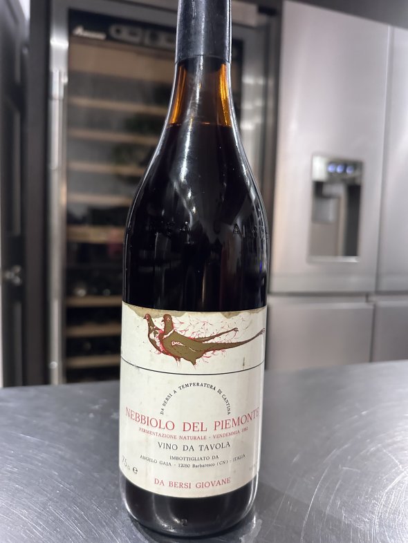 Gaja nebbiolo del piemonte 