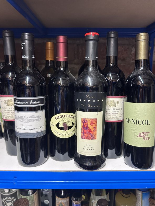 Australian Shiraz & cab x6
