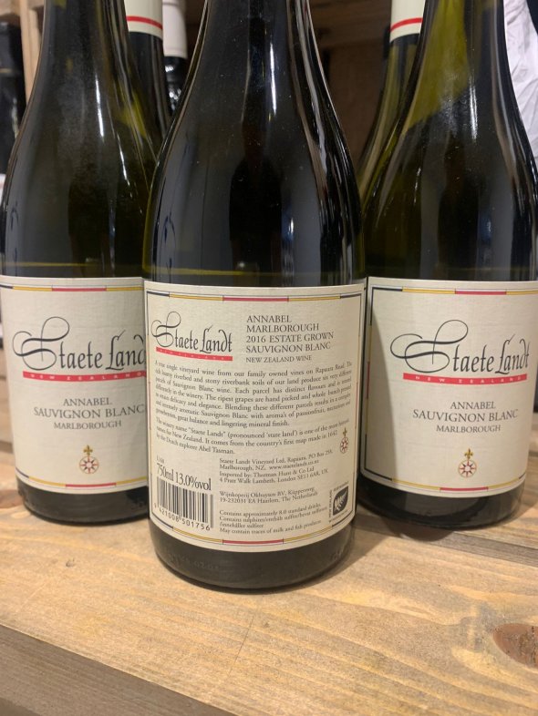 Staete Landt, Annabel Sauvignon Blanc, Marlborough
