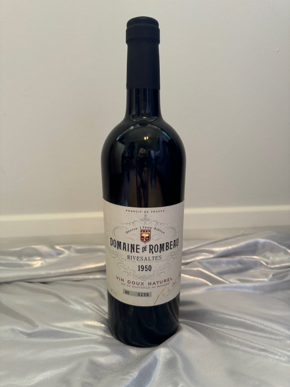 Domaine de Rombeau Rivesaltes, 1950