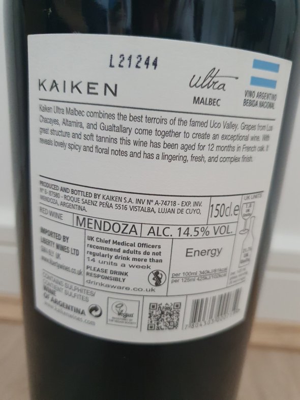 Kaiken, Malbec, Mendoza