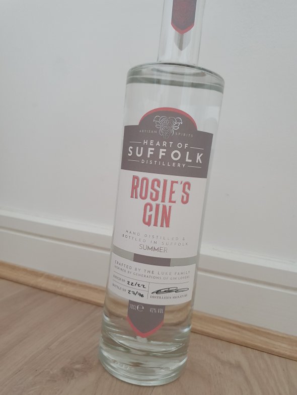Heart of Suffolk Distillery Rosie's Gin