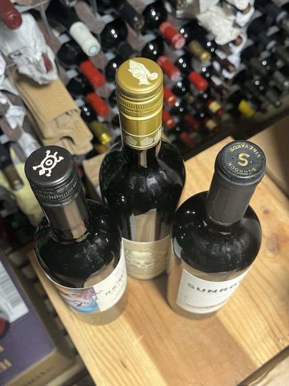 Canadian Okanagan Valley red trio: Nk'Mip, Sunrock, Blasted Church 2018,2021