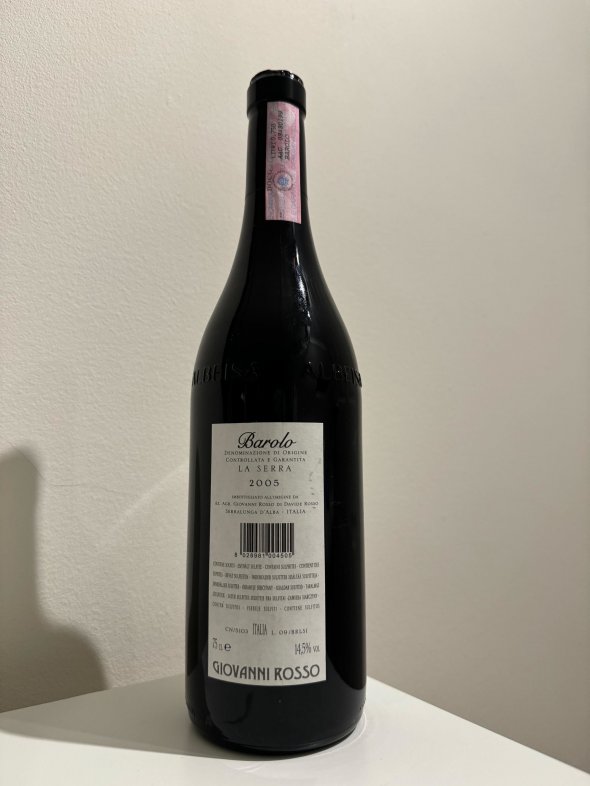 Giovanni Rosso, Barolo, La Serre