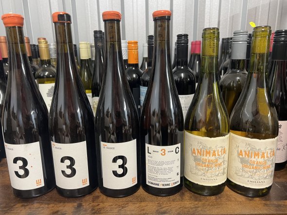 Diamond Pierre weber Le Orange wine 3