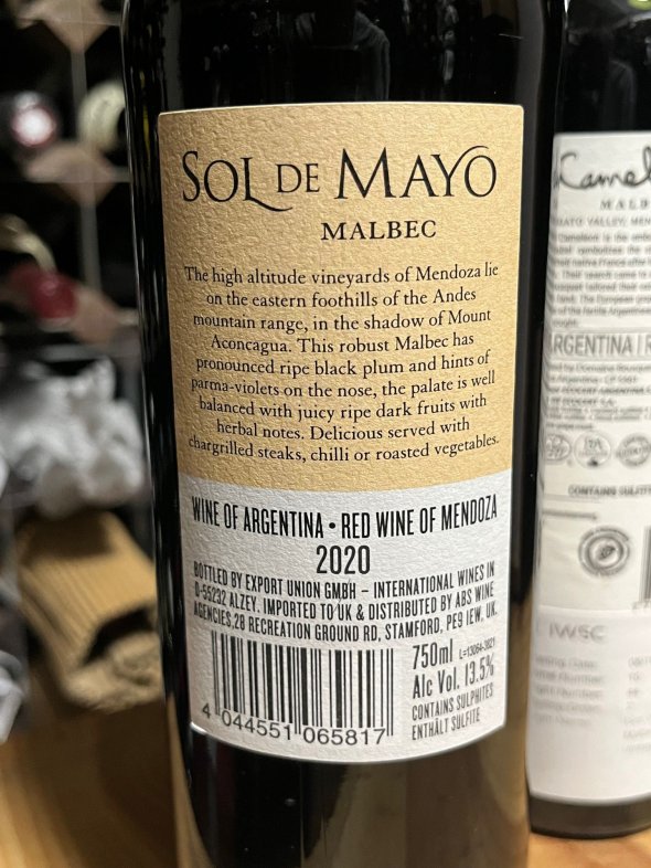 Mendoza Malbec pair 2020 & 2021