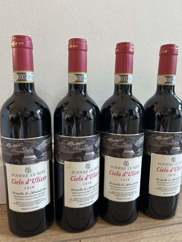 Cielo d&rsquo;Ulisse, Brunello di Montalcino, Podere Le Ripi 2018