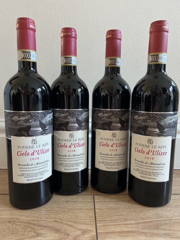 Cielo d&rsquo;Ulisse, Brunello di Montalcino, Podere Le Ripi 2018