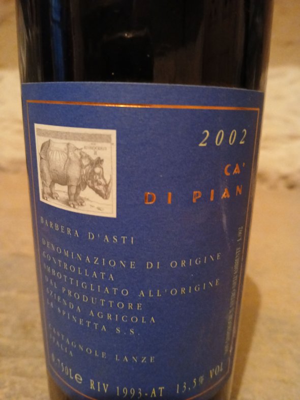 La Spinetta, Barbera d'Asti, Ca Pian