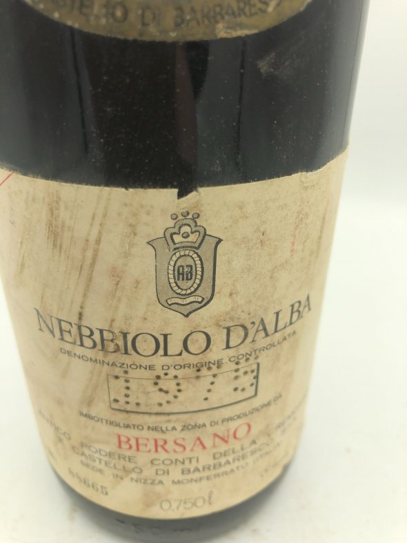 Bersano Nebbiolo D'Alba 1975