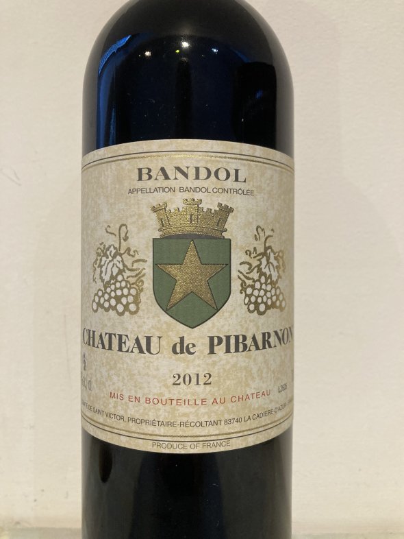 Bandol Rouge, Ch&acirc;teau de Pibarnon, Eric de St-Victor