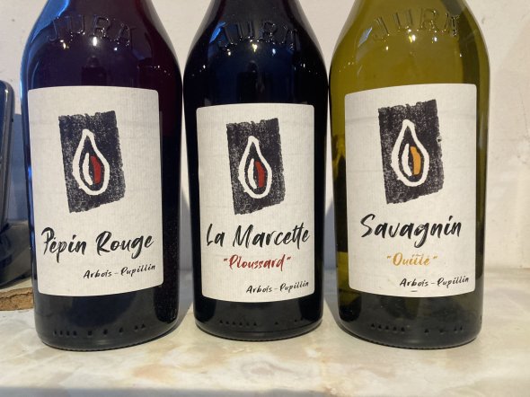 Ouill&eacute; Savagnin 2020 - La Marcette Ploussard 2022 - Pepin Rouge Trousseau/Pinot Noir 2022 Kevin Bouillet, ARBOIS