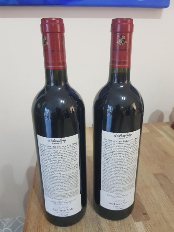 d'Arenberg, The Dead Arm Shiraz, McLaren Vale