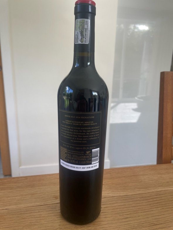 Ernie Els, Signature, Stellenbosch