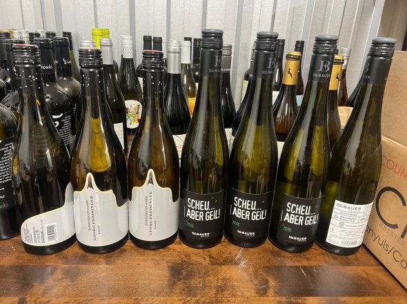 Grauburgunder Goldberg (3) and Scheu... Aber Geil! (4)