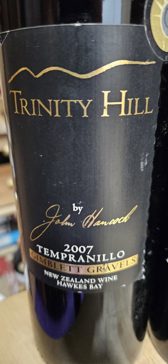 Trinity Hill Tempranillo Gimblett Gravels 
