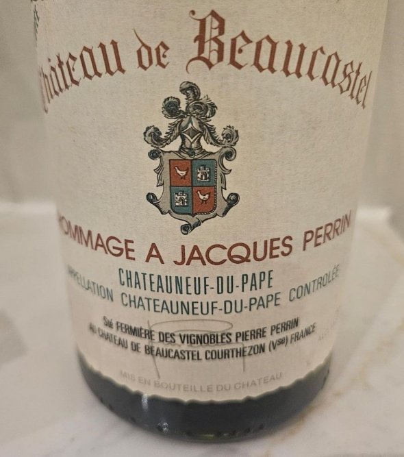 Chateau de Beaucastel Hommage a Jacques Perrin, Chateauneuf-du-Pape