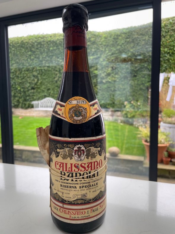 Luigi Calissano, Barolo, Riserva Speciale