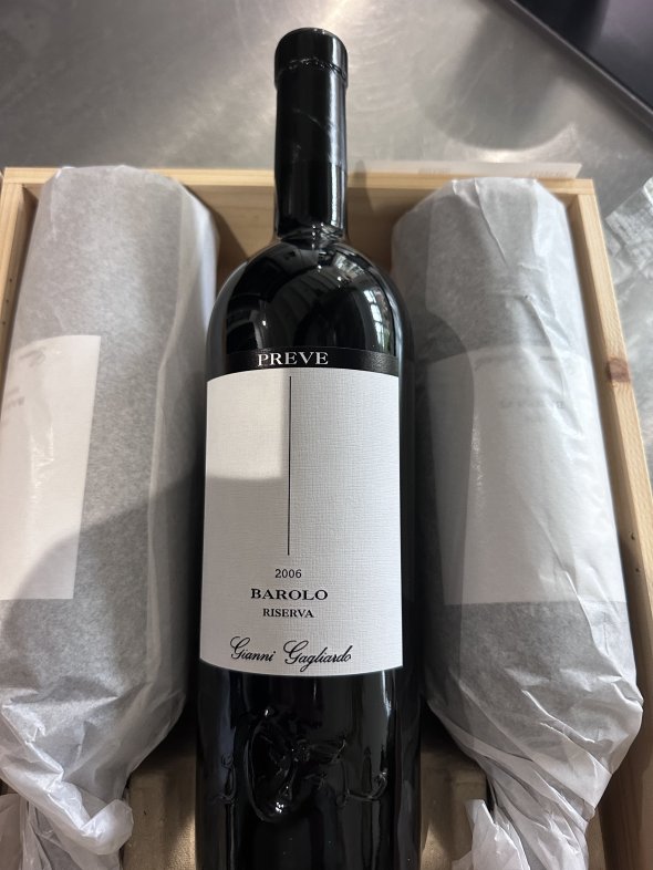 Gianni Gagliardo, Barolo riserva Preve