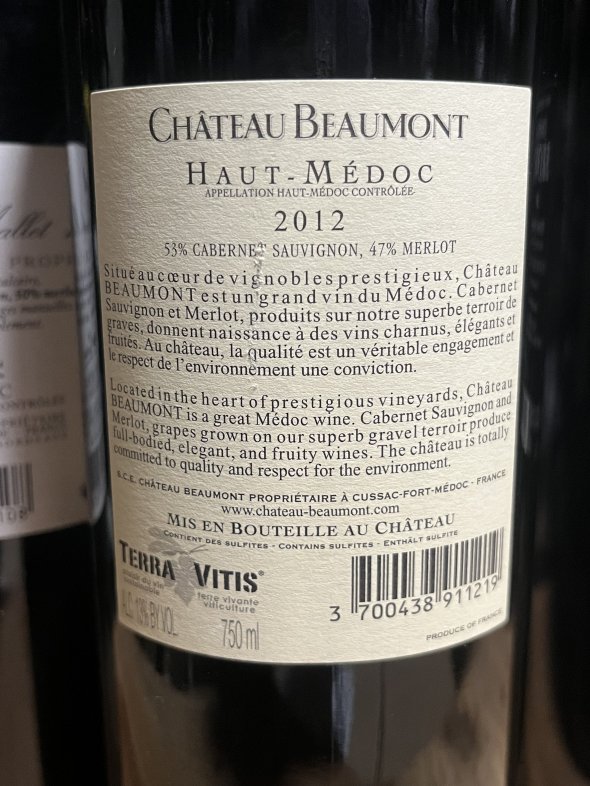 Bordeaux trio: Beaumont, Brown & Sociando-Mallet 2010/12/13