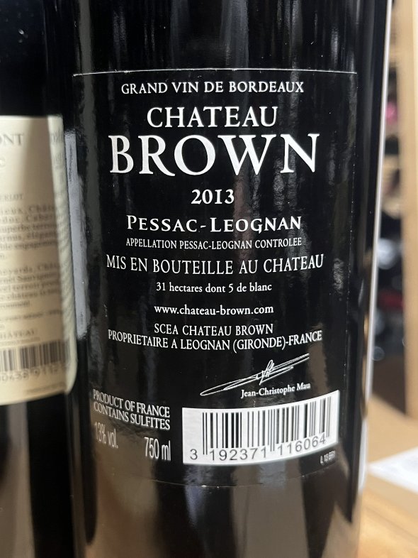 Bordeaux trio: Beaumont, Brown & Sociando-Mallet 2010/12/13