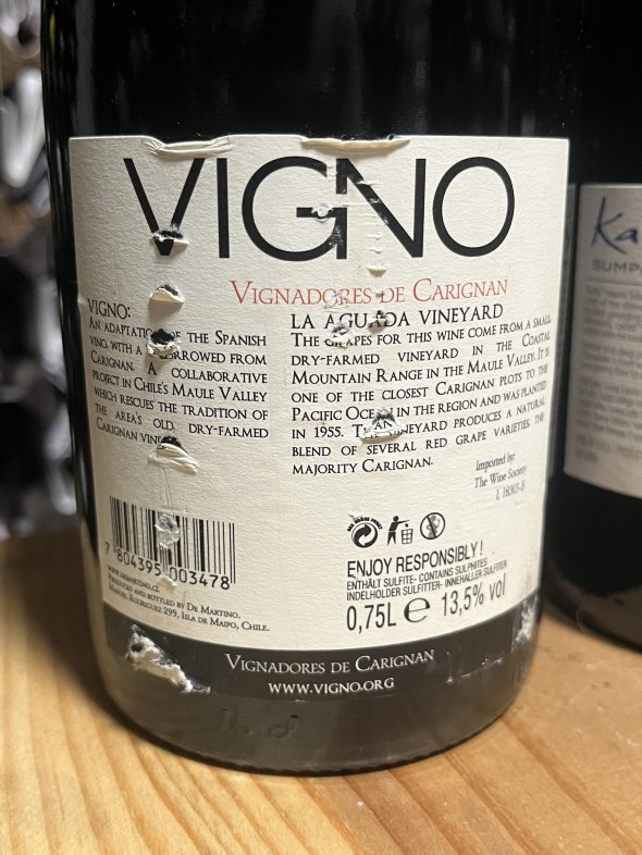 Chilean threesome: De Martino, Carmen, Ventisquero 2016/17/20