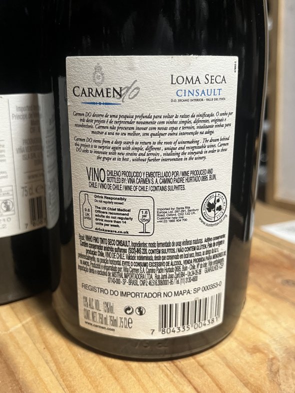 Chilean threesome: De Martino, Carmen, Ventisquero 2016/17/20