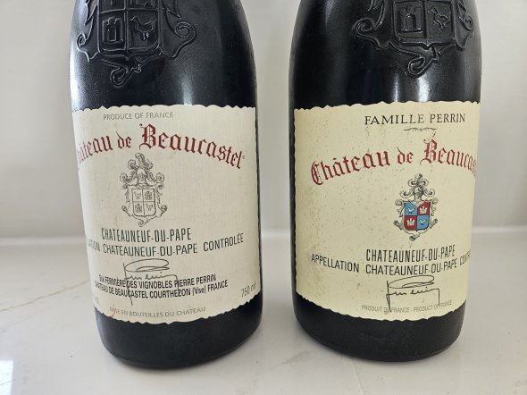 Vertical of Chateau de Beaucastel 2004, 2009