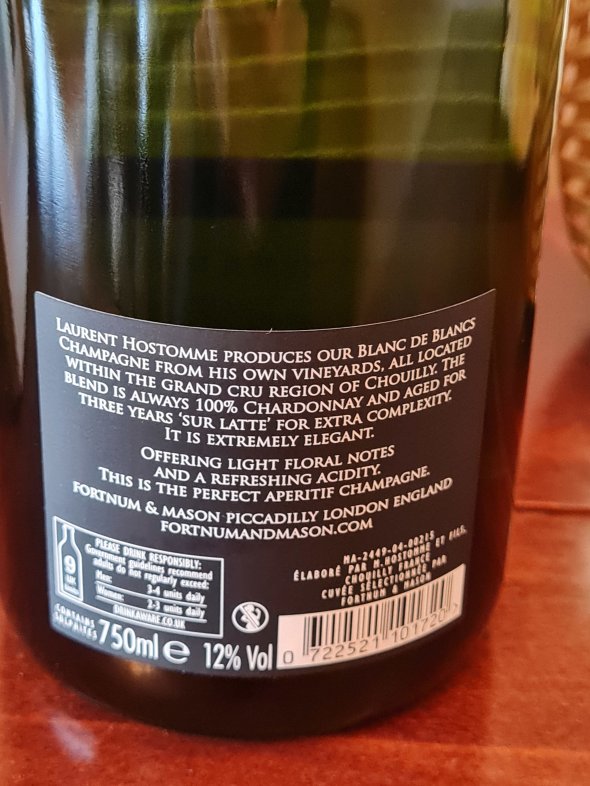 Fortnum & Mason Champagne Grand Cru