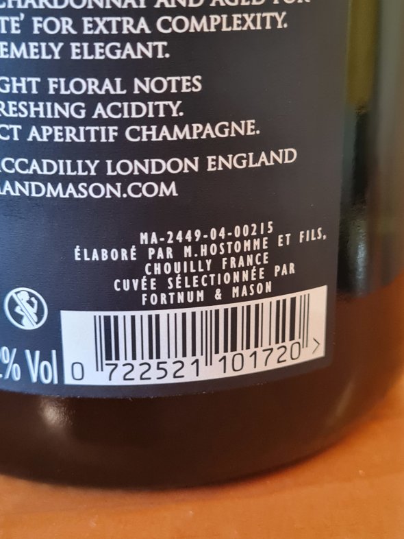 Fortnum & Mason Champagne Grand Cru
