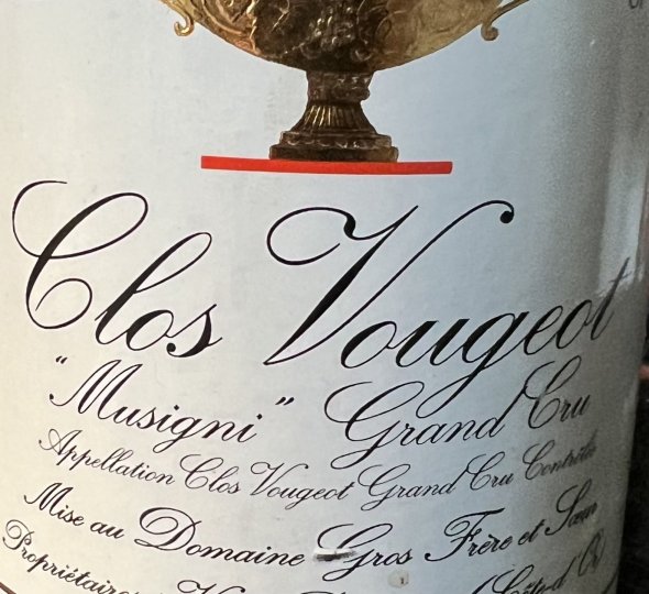 Gros Frere et Soeur, Clos de Vougeot Grand Cru, Musigni