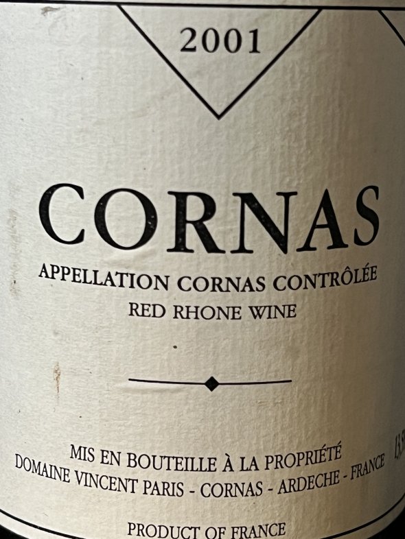 Domaine Vincent Paris, Cornas, Granit 30