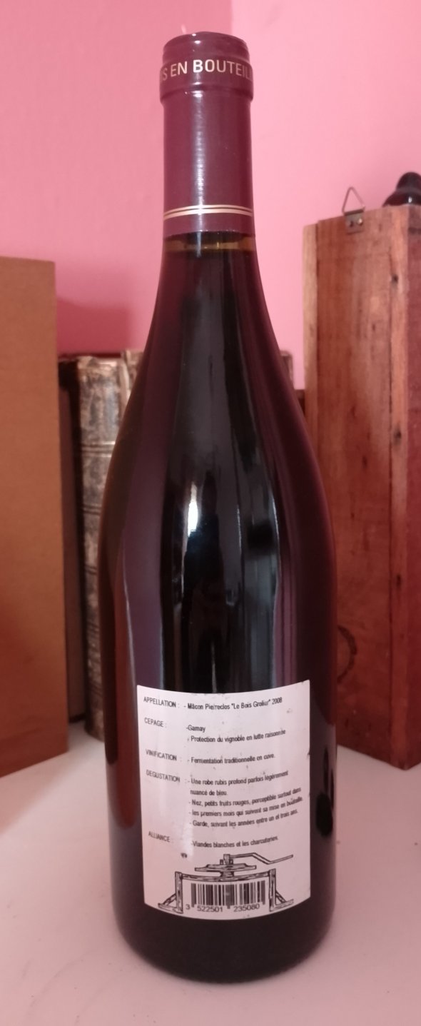 BOIS GROLIER - MACON PIERRECLOS